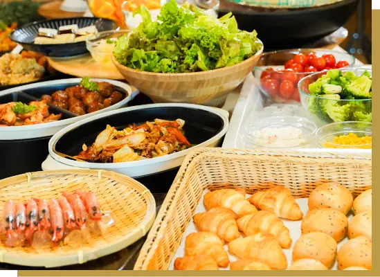 朝食