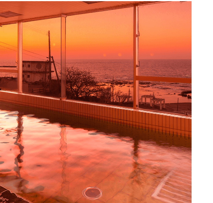 大浴場 夕